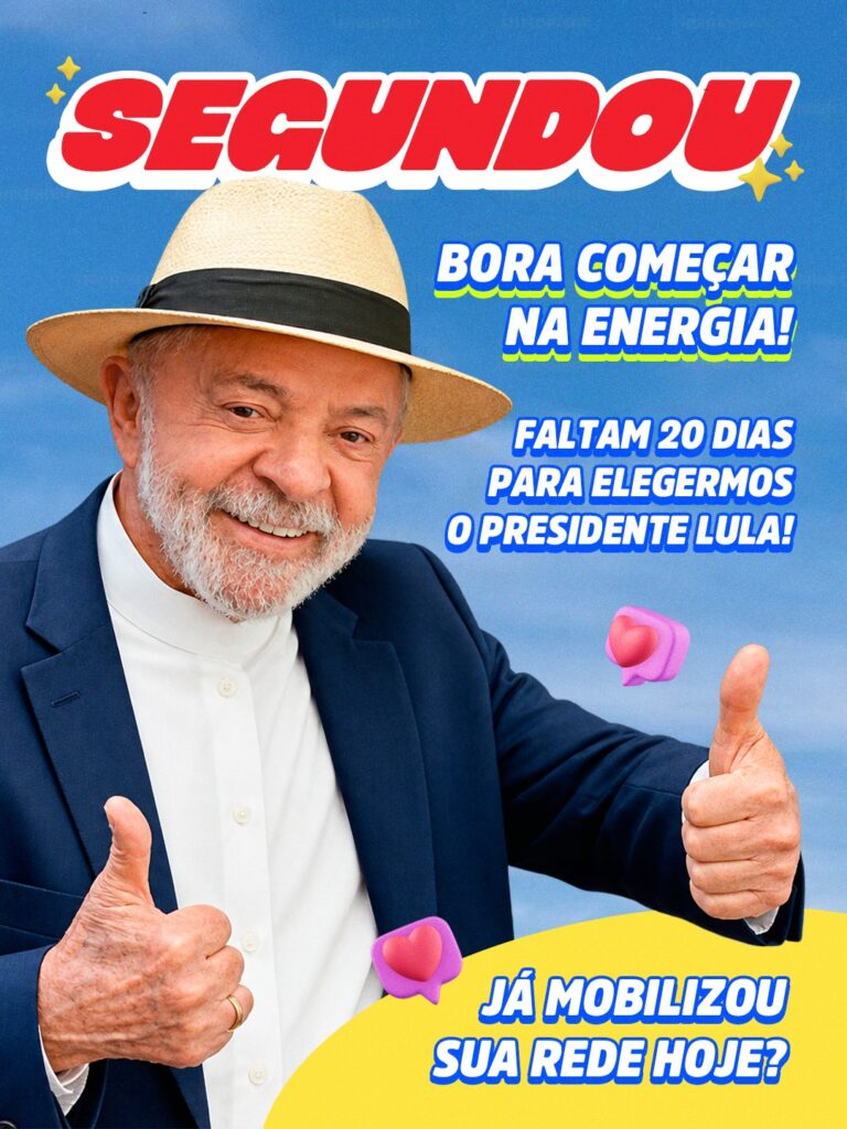 Segundou e bora mobilizar